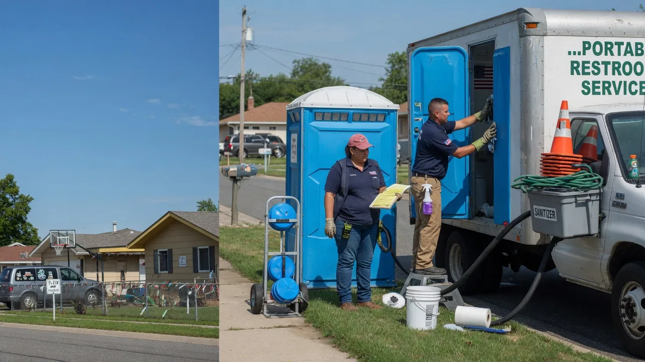 Portable Toilet Rental in Mapleton, KS near me